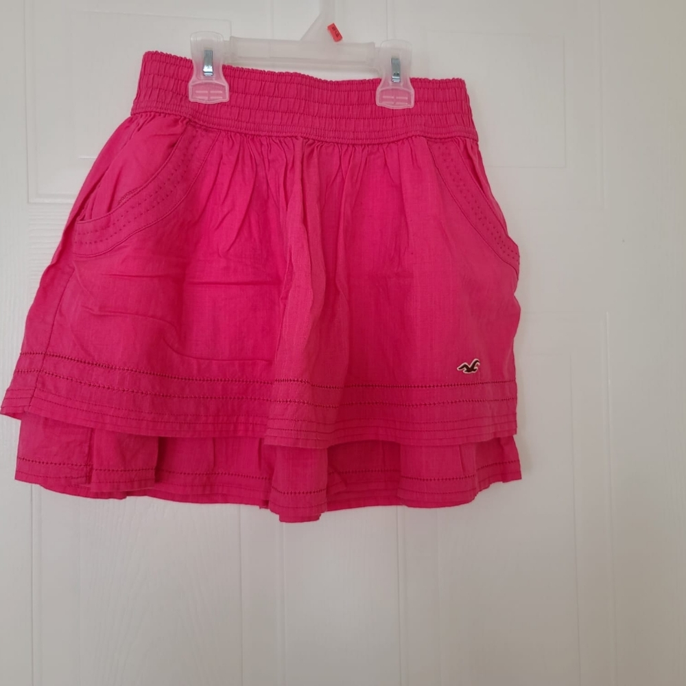 Hollister Pink Skirt Small